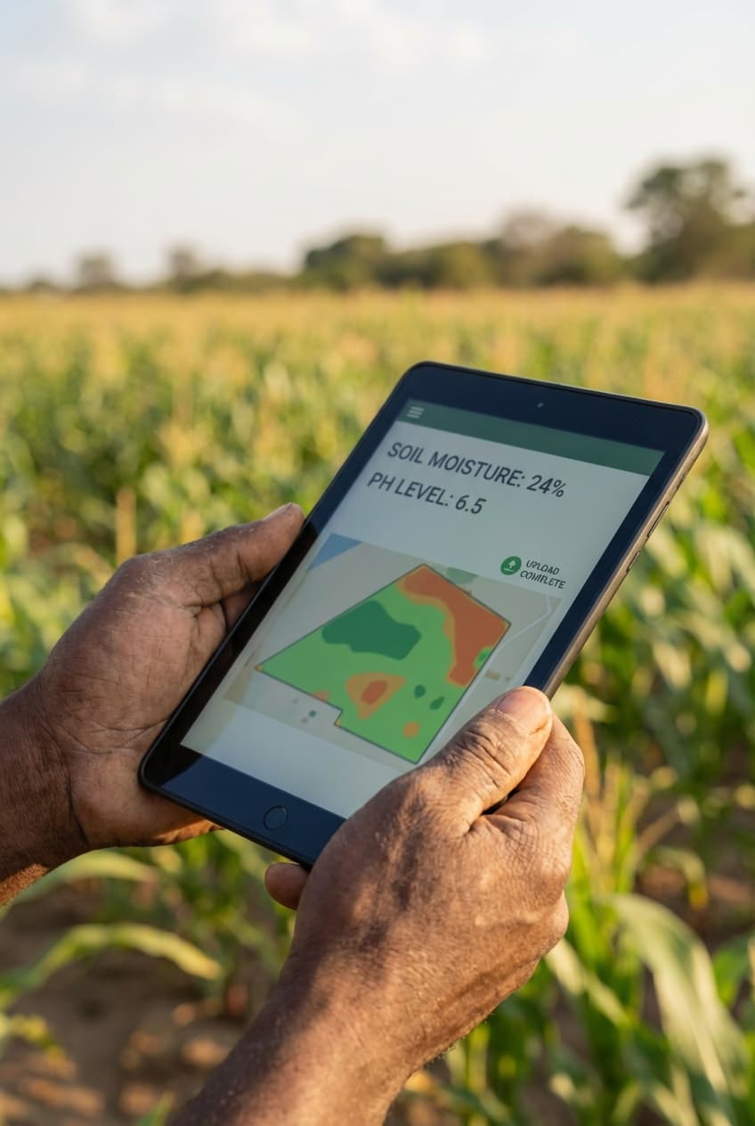 Digital technology meeting traditional farming